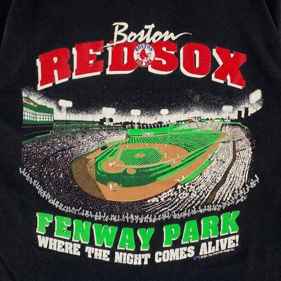 Vtg Boston Red Sox T-shirt , Boston Red Sox Crewneck t-shirt - Picture 3 of 4